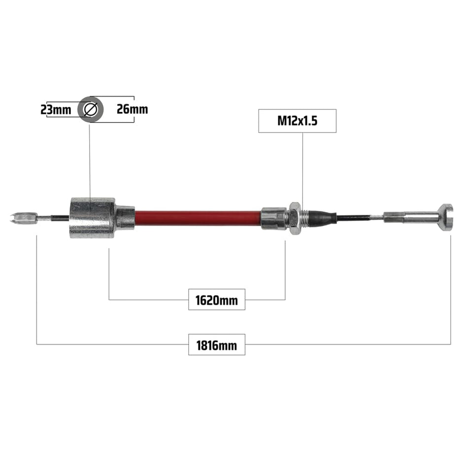 Bremsewire Premium til AL-KO Hurtigfeste/Hylse 23mm