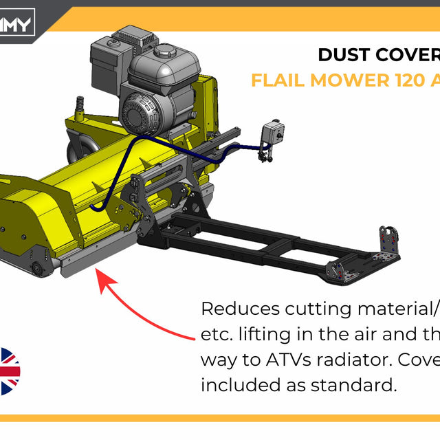 Rammy Flail mower 120 ATV (Slagklipper)