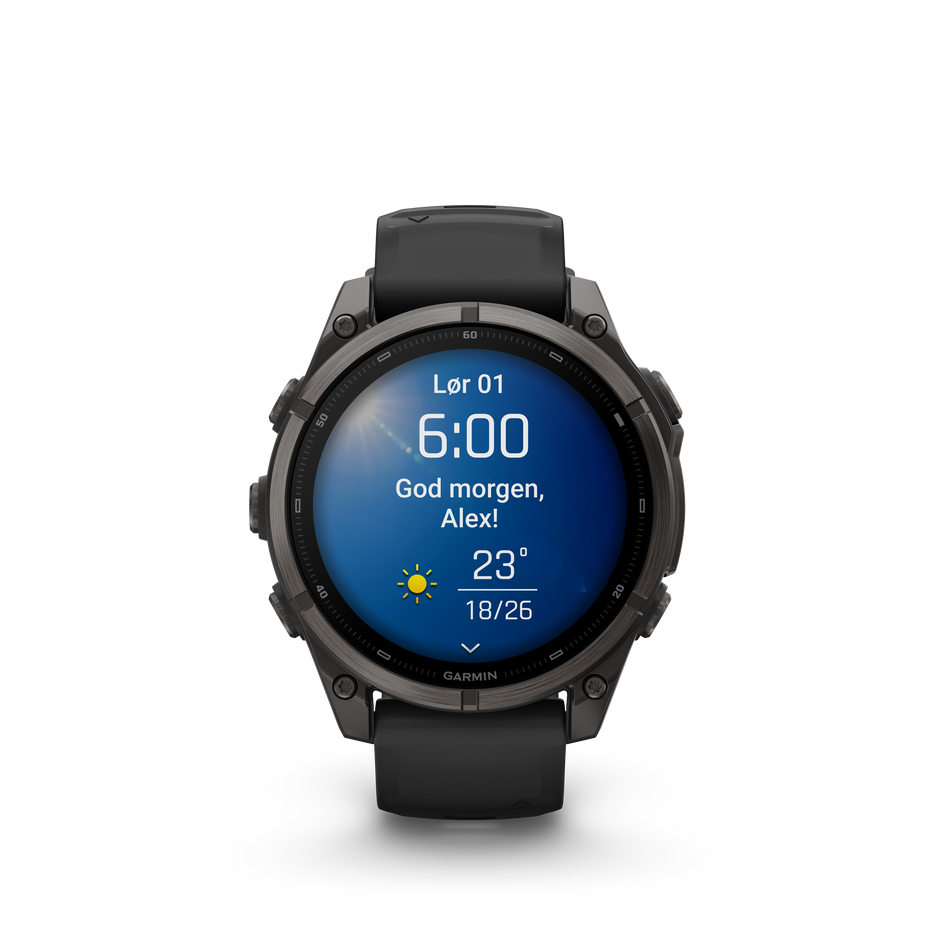 Garmin fēnix® 9, AMOLED Sapphire