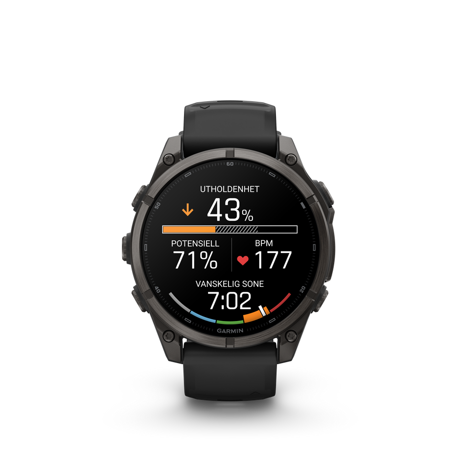 Garmin fēnix® 9, AMOLED Sapphire