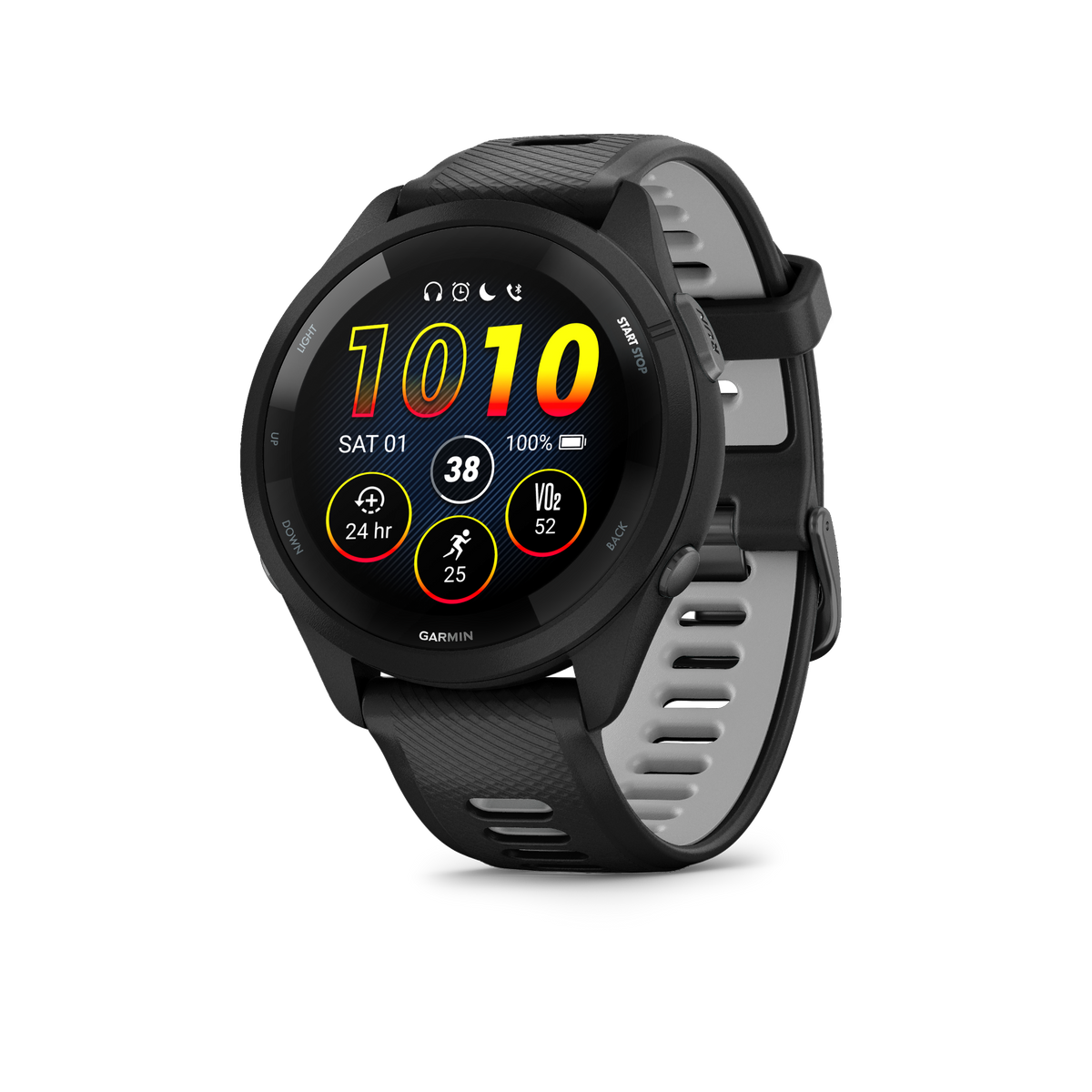 Garmin Forerunner 265 sort/pulvergrå – hovedbilde