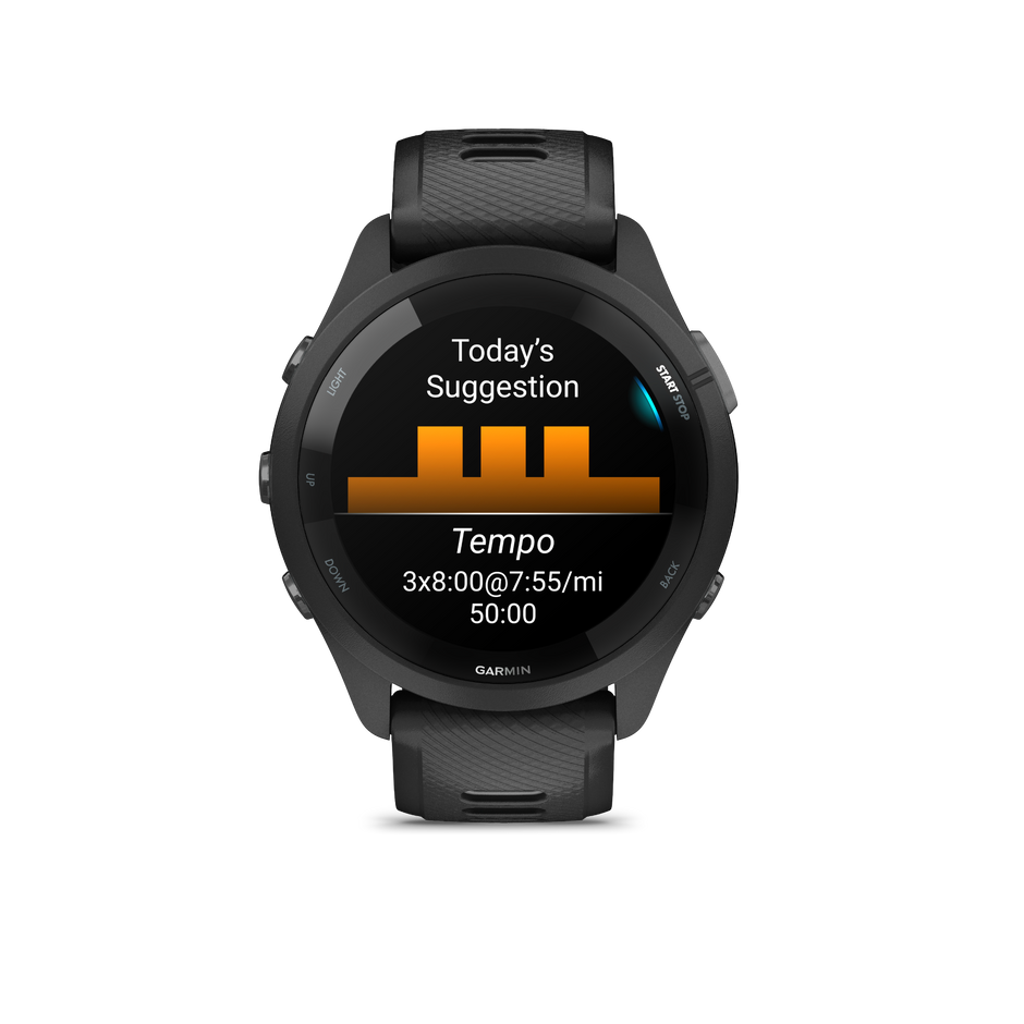 Garmin Forerunner 265 – foreslått treningsøkt