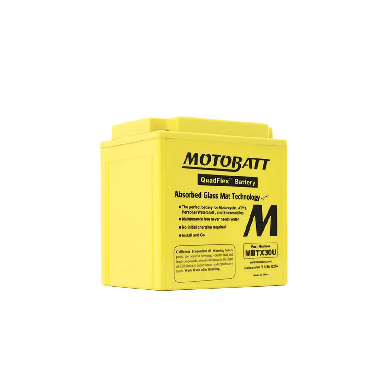 Batteri MotoBatt MBTX20U 12V