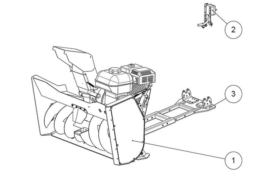 Rammy Snowblower 120 ATV PRO