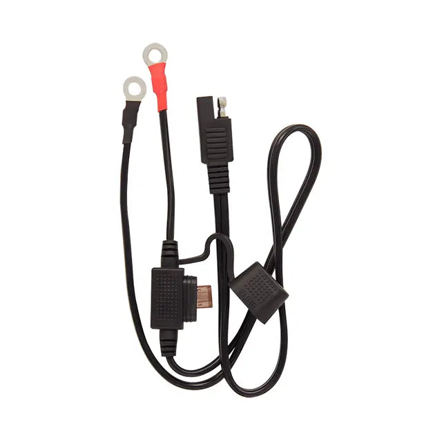 Batteri MotoBatt Ladekabel 53cm m/Ringterminaler